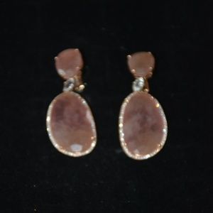 Marco Moore Quartz and Diamond Earrings